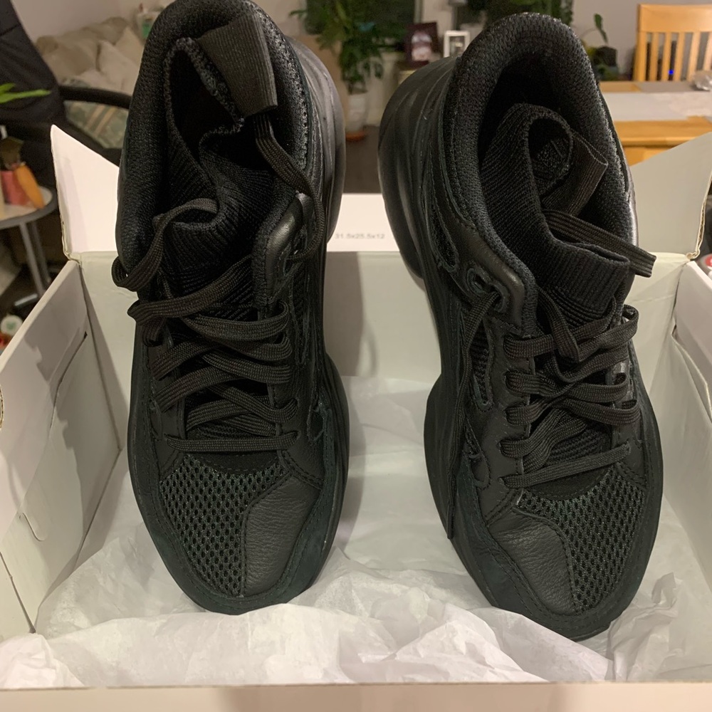 BrandBlack Los Angeles Saga Black Rubber Shoes